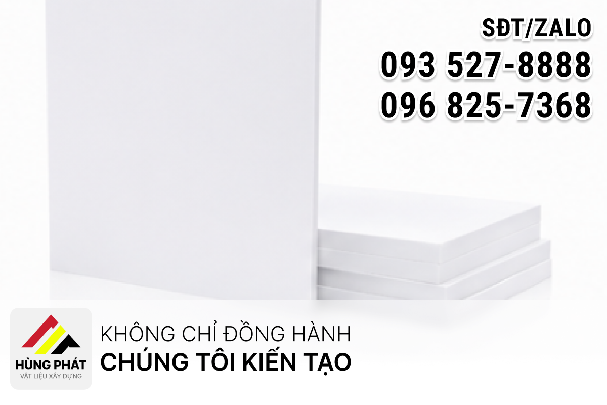 Tấm Nhựa PVC Trắng Sữa 3
