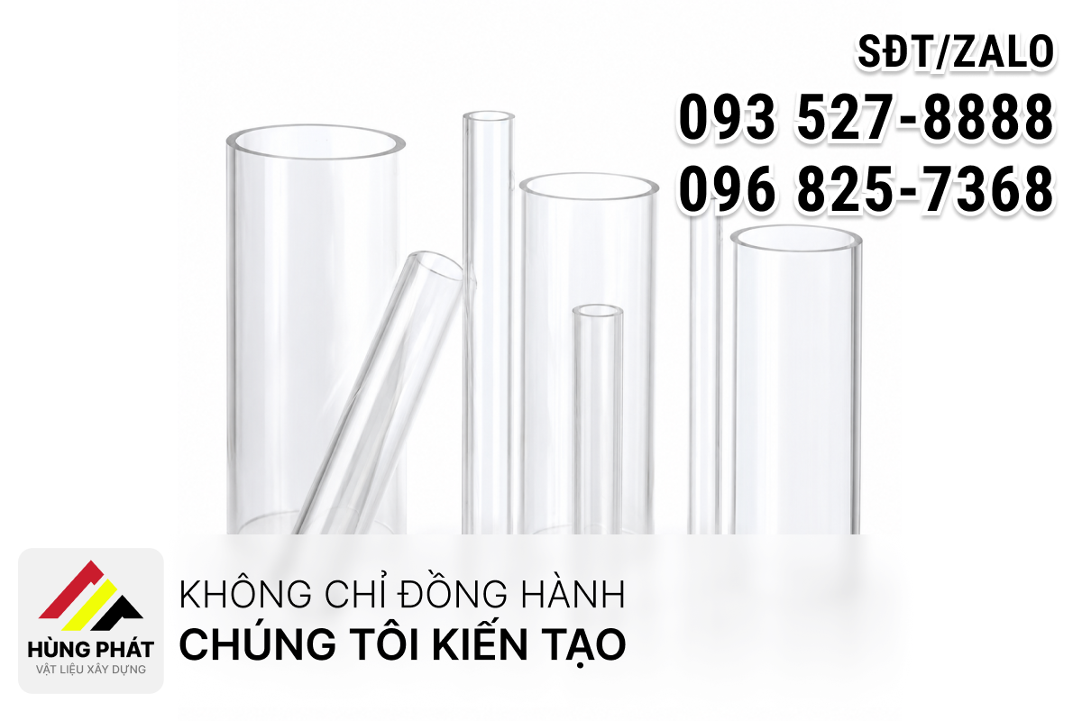 Ống Mica Trong Suốt