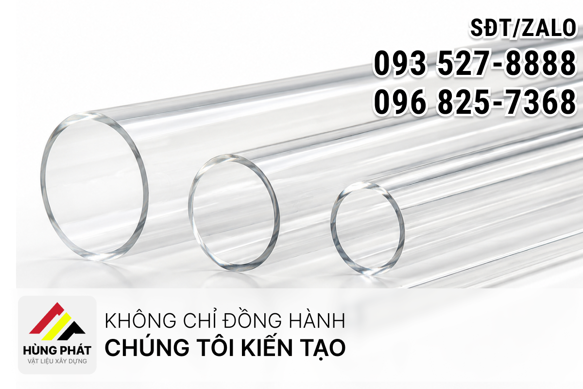 Ống Mica Trong Suốt 2