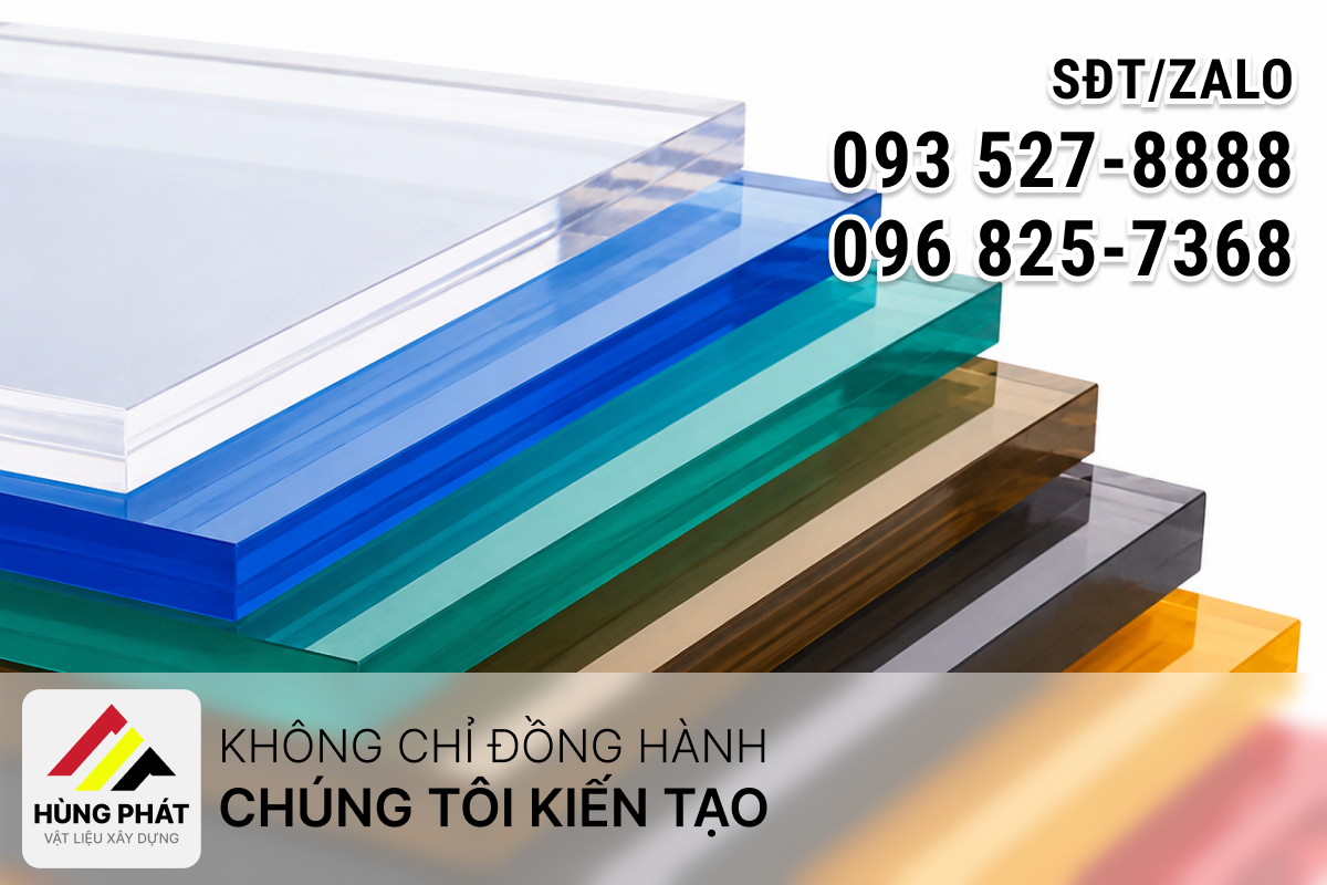 Tấm Polycarbonate Đặc 6mm 2